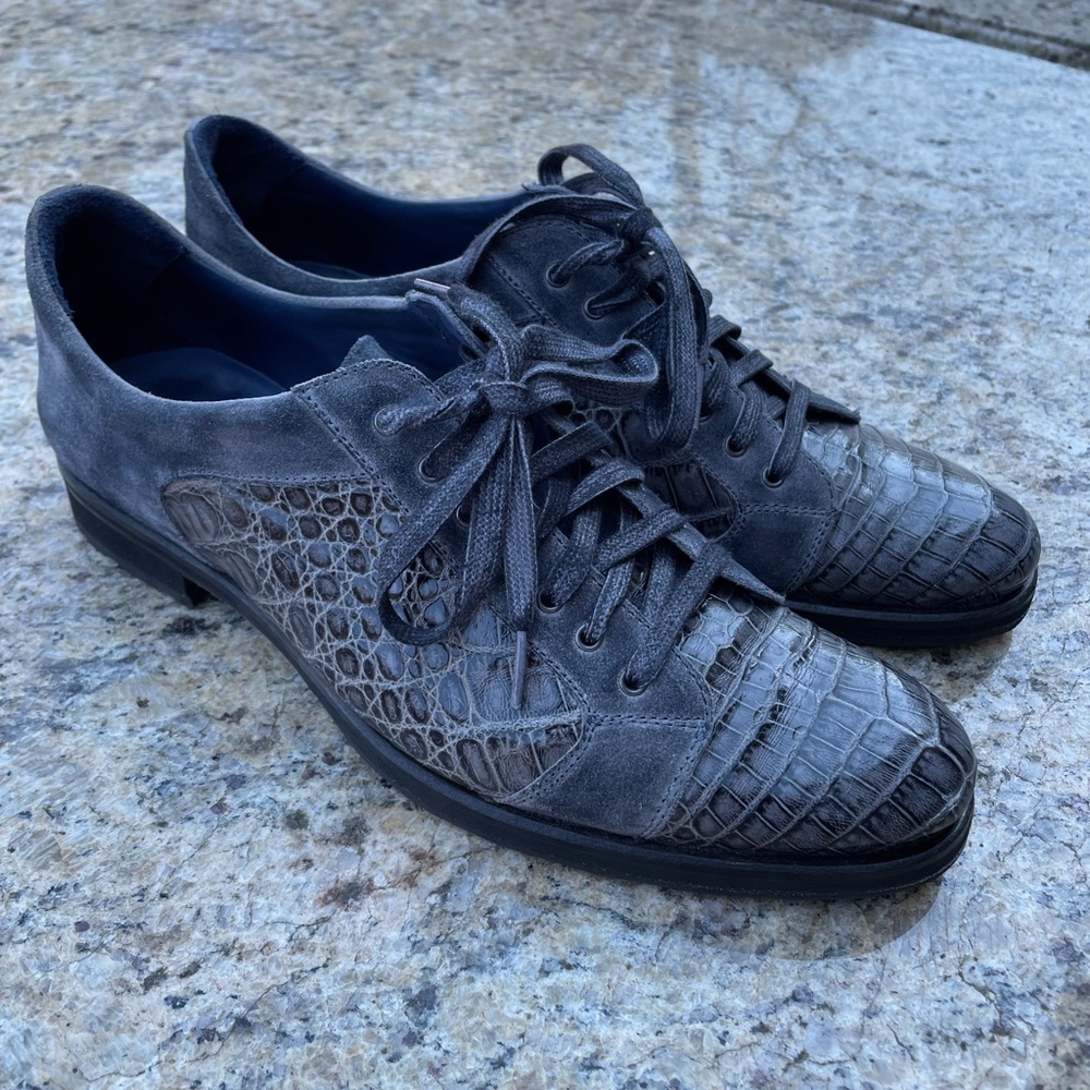 Mezlan Genuine Crocodile shoe